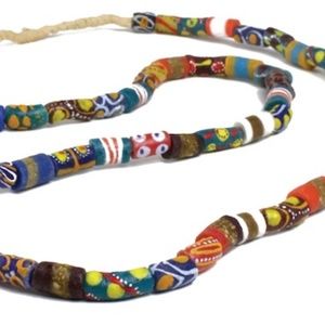 (SOLD OUT) Traditional Glass / Trade Bead Necklace